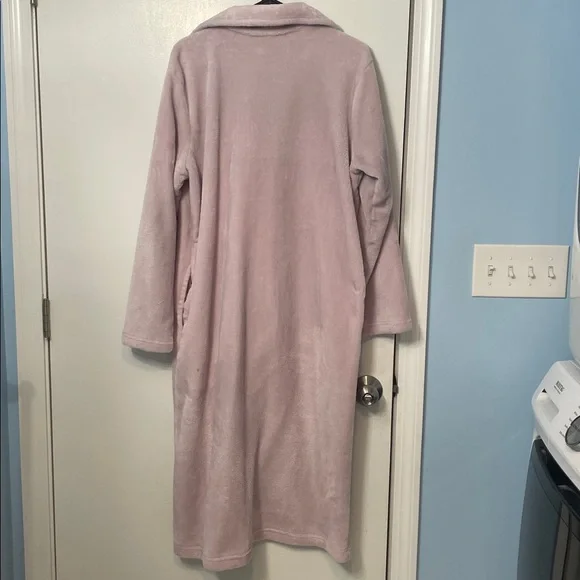 Cozy fleece bathrobe - Picture 3 of 3
